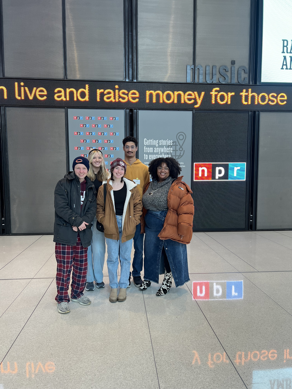 SOJA students in DC.