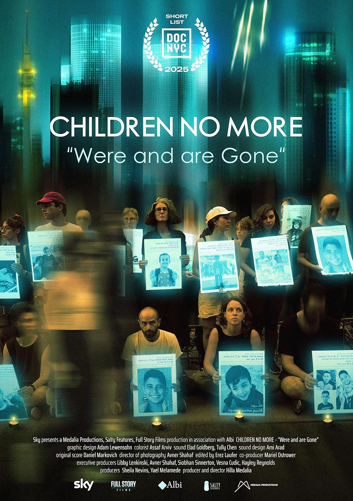 Poster for the Children No More film.